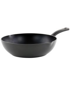 Oster Kingsway 4.1 Quart Aluminum Nonstick Wok in Black